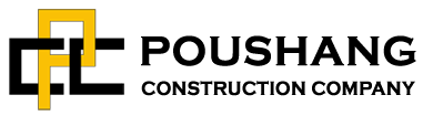 Poushang Construction | PCC Logo